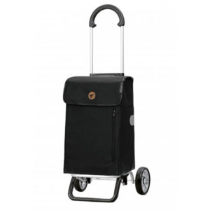 Andersen Shopping Trolley Scala Plus Weda 15cm Wheels - Black