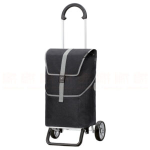 Andersen Shopping Trolley Scala Plus Mikkel 15cm Wheels - Black