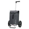Andersen Tura Ortlieb shopping trolley in grey with 29 cm air wheels