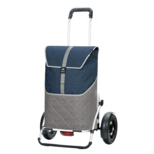 Andersen Shopping Trolley Royal Plus Lasse 25cm Pneumatic Ball Bearing Wheels - Blue