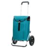 Andersen Royal Ortlieb shopping trolley with petrol Ortlieb bag and 25 cm air wheels
