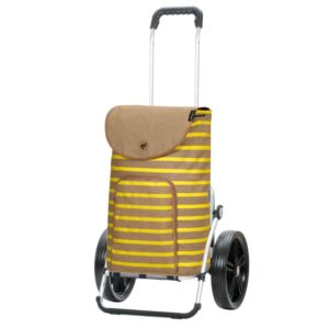 Andersen Shopping Trolley Royal Eske 29cm Ball Bearing Wheels - Yellow