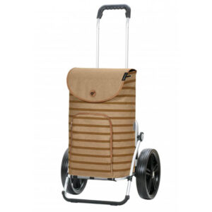 Andersen Shopping Trolley Royal Eske 29cm Ball Bearing Wheels - Brown