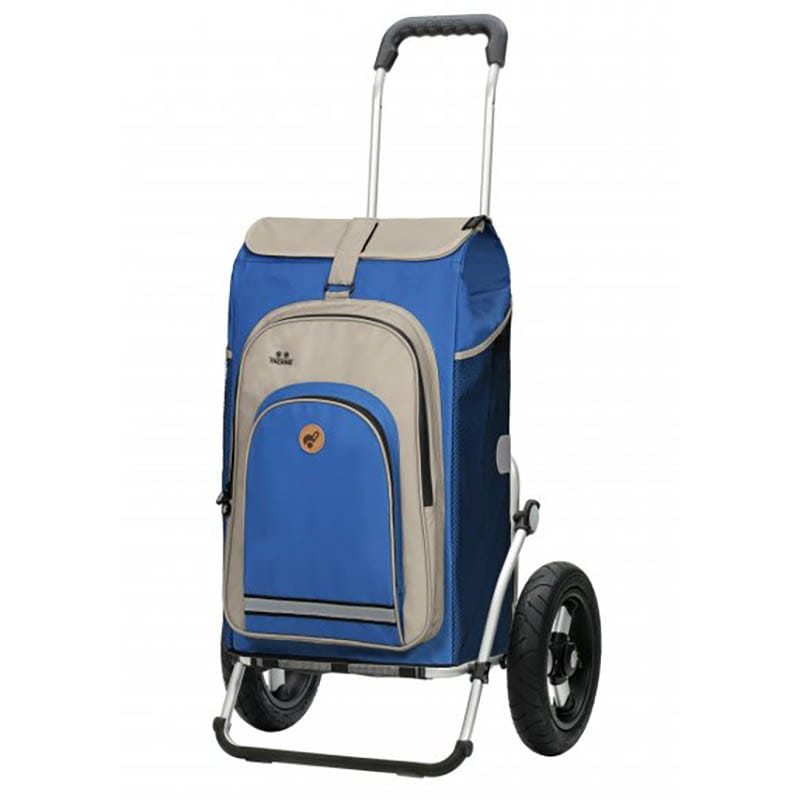 Andersen Shopper MANUFAKTUR Quattro Shopper Senta 2.0 Gris - Chariot De Courses Pratique Et Robuste