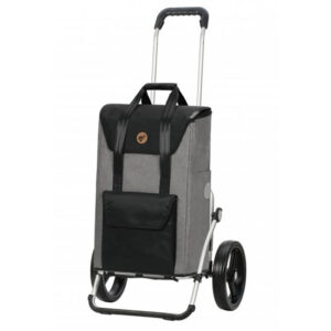 Andersen Shopping Trolley Royal Senta 2.0 - 25cm 3-Spoke Wheels - Grey