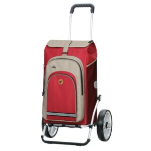 Andersen Shopping Trolley Royal Hydro 2.1 - 25cm Ball Bearing Wheels - Red