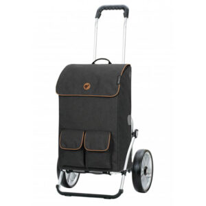 Andersen Shopping Trolley Royal IPEK Ma 25cm Ball Bearing Wheels - Black