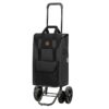 Andersen Quattro Senta 2.0 shopping trolley in black with four wheels