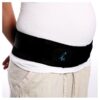 Black Camp Scandinavia sacroiliac belt worn low around the hips