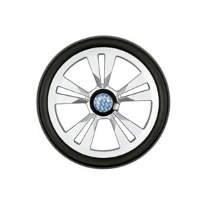 Andersen Shopping Trolley Wheel 20cm - Silver