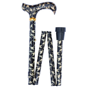 Classic Canes Folding Cane Swallows Pattern