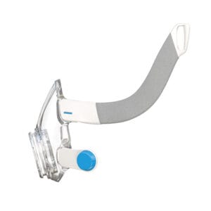 AirFit F20 mask with a soft wrap fitted over the grey headgear strap
