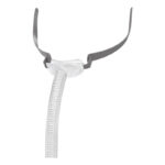 Clear AirFit N30 frame with the short silicone tube that carries the air
