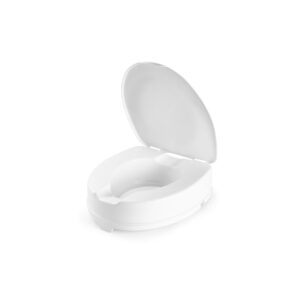 Vitility Toilet Seat Raiser with Lid
