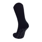 Black Prosox sock with a grey anti-slip pattern on the sole