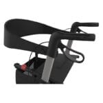 Rehasense back strap for Athlon and Server rollator in black