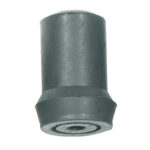 Grey Classic Canes Type D rubber cane tip with concentric circles on the base