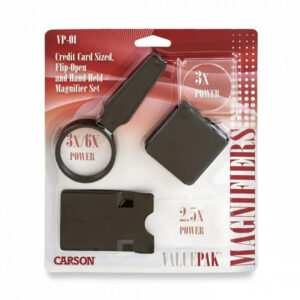 Carson Magnifying Glass Value Pack