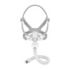 Yuwell YN-03 nasal mask with grey headgear and a short CPAP tube