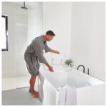 LM Global Design Bathtub Seat with Back - Article Number KING-BSB-00