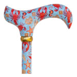 Adjustable walking stick seasonal design - 4851A Classic Canes Walking Stick