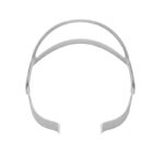 Light grey Yuwell YP-01 headband with two slim straps and hook-and-loop tabs