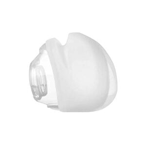 White Yuwell YN silicone cushion with a clear frame ring on the left side