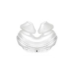 Clear Yuwell YP-01 nasal pillow cushion with two soft cone-shaped prongs