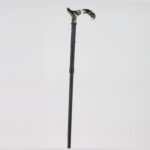 2350 Cannes Fayet Folding Cane Marbled Plexiglass