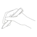 Ergonomic rheumatoid arthritis writing pen - Etac Arthritis Pen Contour