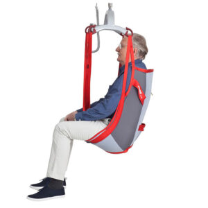 Padded lifting sling weight distribution - Molift RgoSling MediumBack Padded from Etac - Article number 1720130
