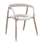Freestanding adjustable toilet chair with armrests - Trust Care LHM100 Freestanding Commode Chair Lets Help me