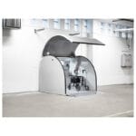 Garage for Electric Scooter and Electric Wheelchair Insulated electric scooter garage with remote control - Electric Scooter and Wheelchair Garage