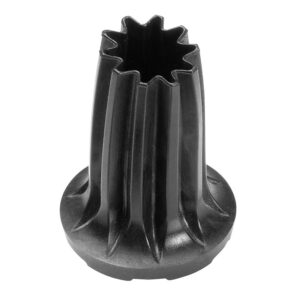 Durable rubber cane tip ferrule - Popab Bedpan