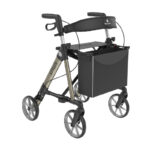 Lightweight aluminum rollator walker elderly - RRTBXCHL10 Rehasense Rollator Stylus