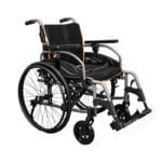 Lightweight adjustable aluminum wheelchair with suspension - E1