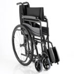 Foldable wheelchair with removable footrests - SW01（2）