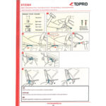 Washable mesh basket for Topro Troja rollator - Monteringsanvisning Topro Nätkorg 815364 – Illustrated Guide