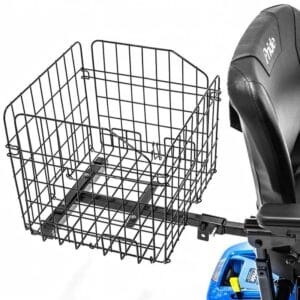 RBP foldable basket — scooter basket folds flat