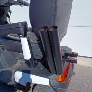 RBP double cane holder — holds two canes on scooter