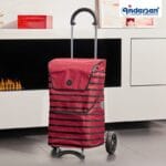 Andersen Shopping Trolley Scala Jelke 15 cm Black Wheels — back view Andersen Shopping Trolley Scala Jelke 15 cm Black Wheels — back view