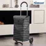 Andersen Shopping Trolley Scala Jelke 15 cm Black Wheels — front view Andersen Shopping Trolley Scala Jelke 15 cm Black Wheels — front view