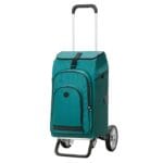 Andersen Alu Star Hydro 3.0 shopping trolley in petrol with 20 cm silver wheels