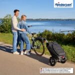 Andersen Shopping Trolley Tura Fado 29 cm Pneumatic Ball Bearing Wheels — additional view