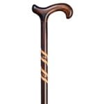 Gastrock Ombre derby — handmade derby cane with ombre finish