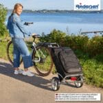 Andersen Shopping Trolley Royal Plus Fado 3.0 – 25 cm ball bearing wheels — front view