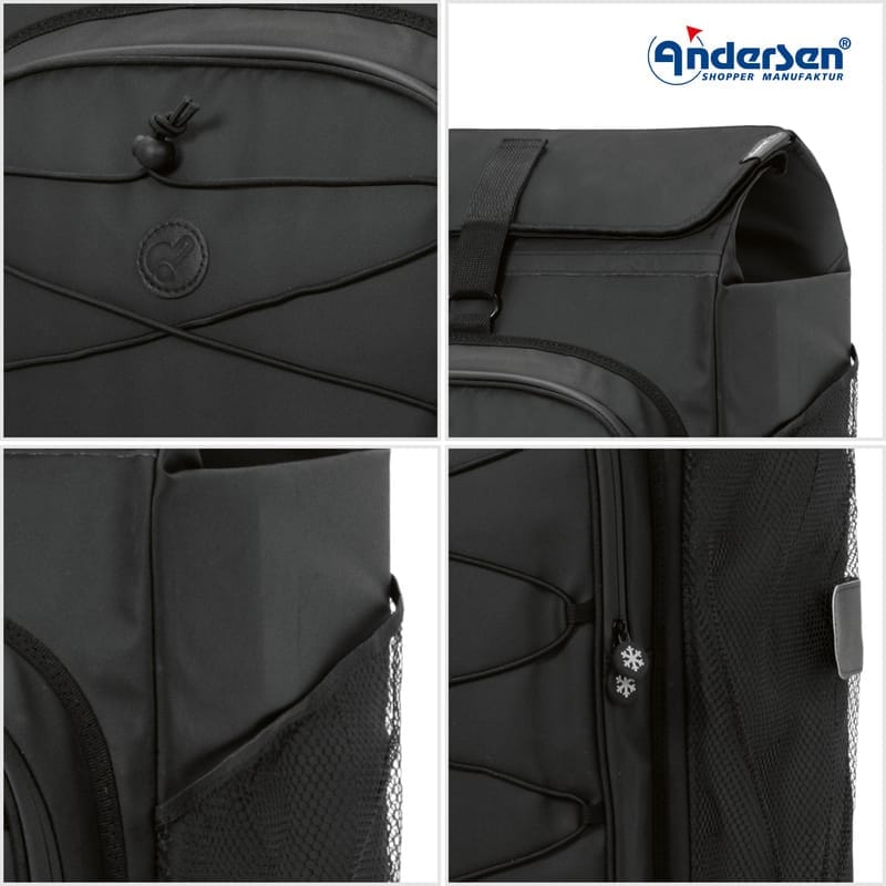 Andersen Shopping Trolley Royal Plus Fado 3.0 – 25 cm ball bearing wheels — additional view