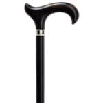 Gastrock Artdeco ebony — handmade Art Deco ebony derby cane