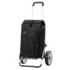 Andersen Royal Hydro 3.0 shopping trolley in black with 25 cm Whisper ball-bearing wheels