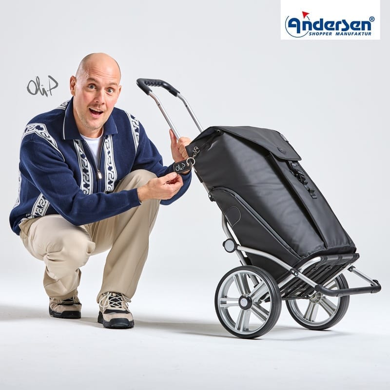 Andersen Shopping Trolley Royal Oli.P 3.0 — front view